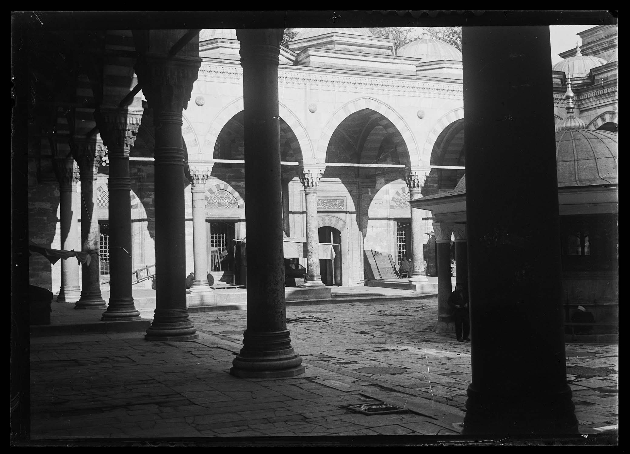 Vue de la cour intérieure